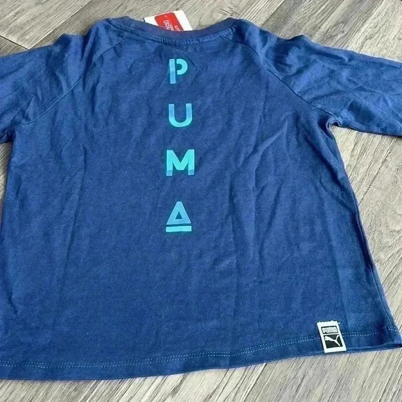🌸4/$30🌸✨🆕puma🆕✨ | Blue Puma t-shirt - Picture 7 of 8